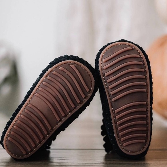 Infant Fringe Black Boots for Baby Girls - Picture 5 of 5